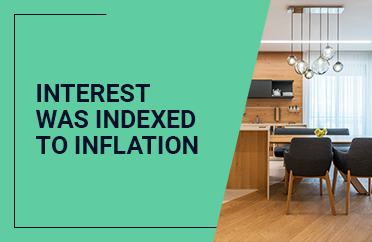EUR 6,325,788 of loans were indexed to inflation