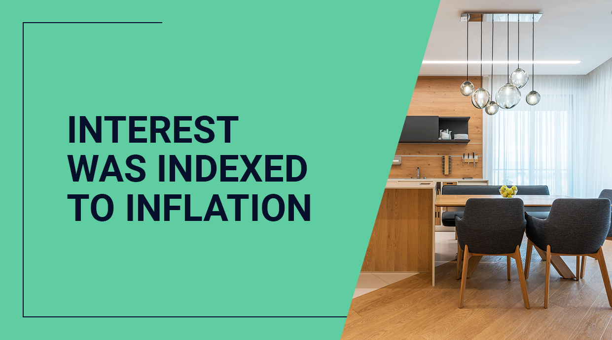 EUR 6,325,788 of loans were indexed to inflation