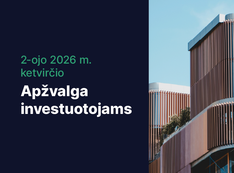 Q2 2026 Investors update