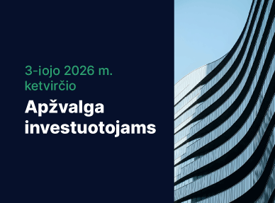Q3 2026 Investors update