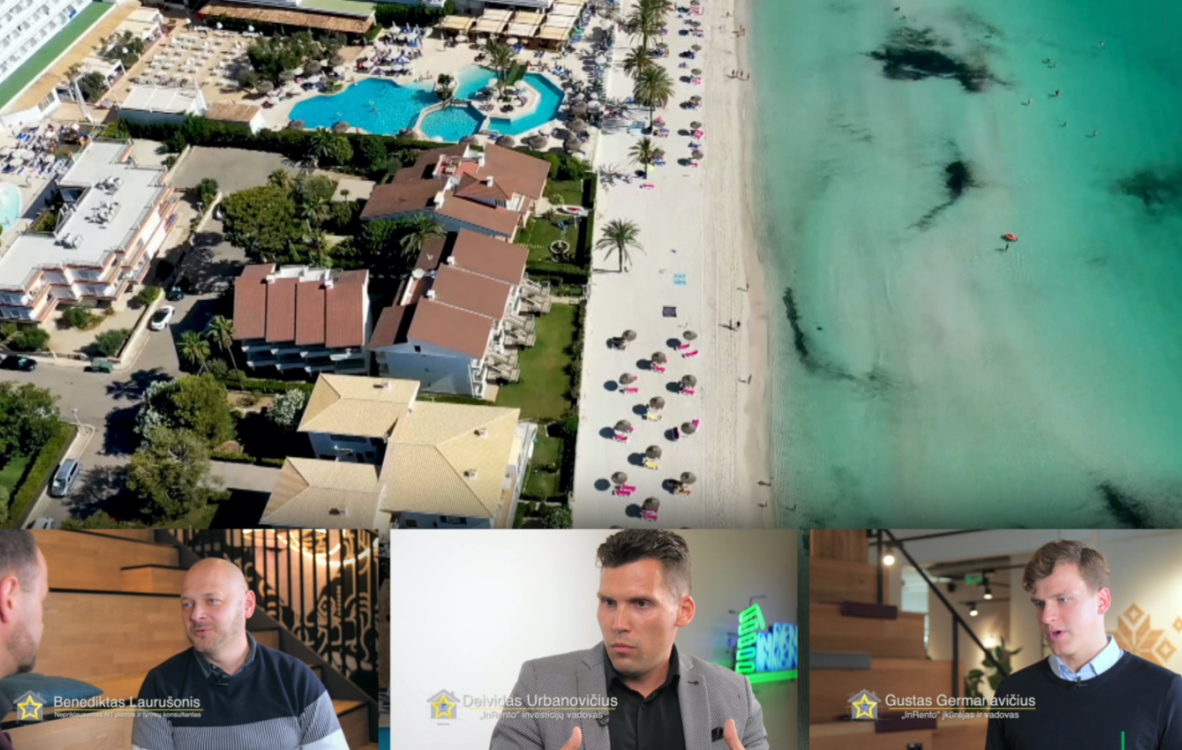TV show: investing in rental properties (in Lithuanian language)